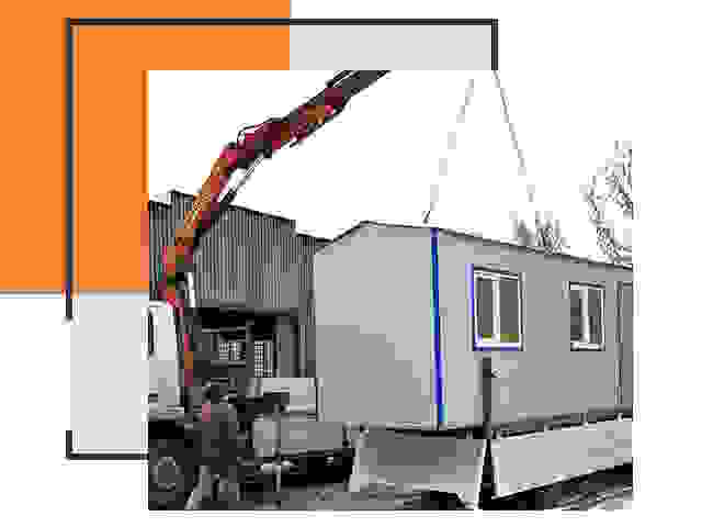 Перевозка бытовок в Орске