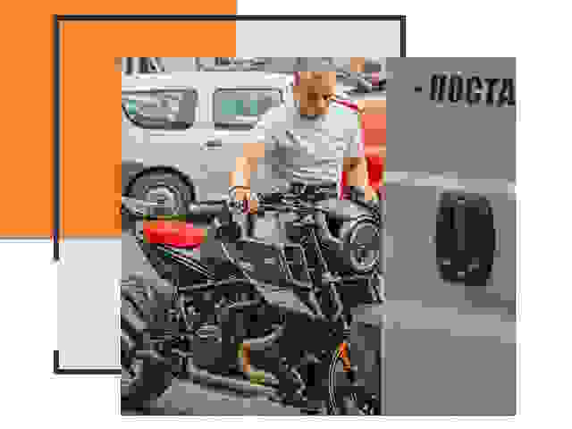 Перевозка мотоцикла по России - Услуги Перевозка-Рск